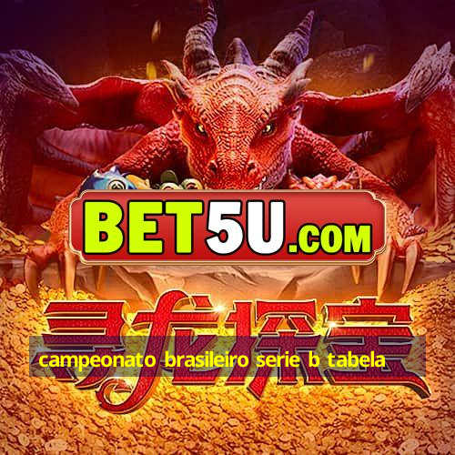 campeonato brasileiro serie b tabela